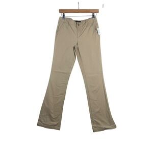 New Aeropostale Classic Fit Low Rise Pants size 0 Reg Tan
